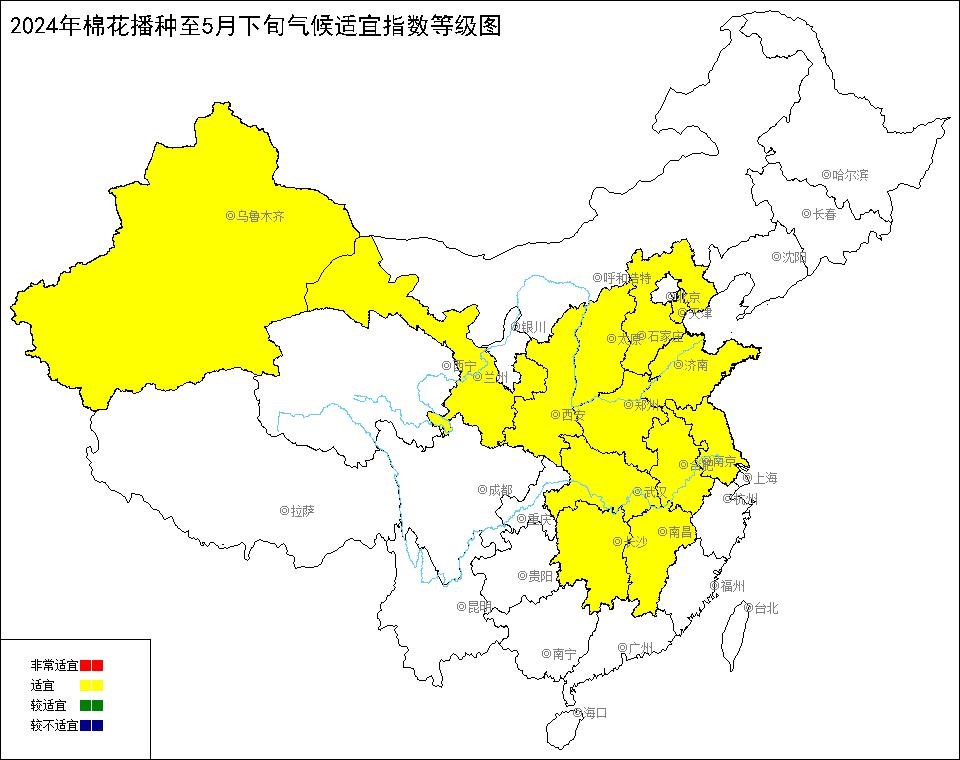 2024年棉花播种至5月下旬气候适宜指数.jpg